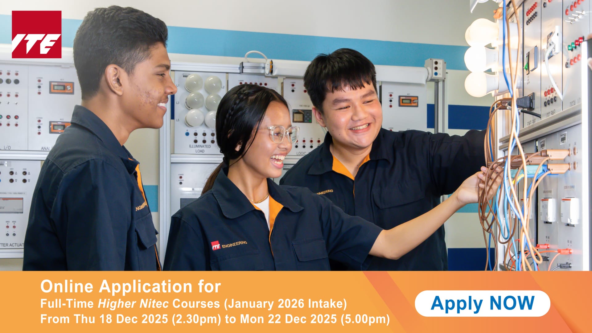 2025 ITE Parents’ Seminar event to get information about career-ready, skills-based learning pathways at ITE